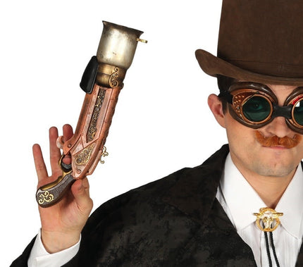 Feestbazaar Steampunk Pistool