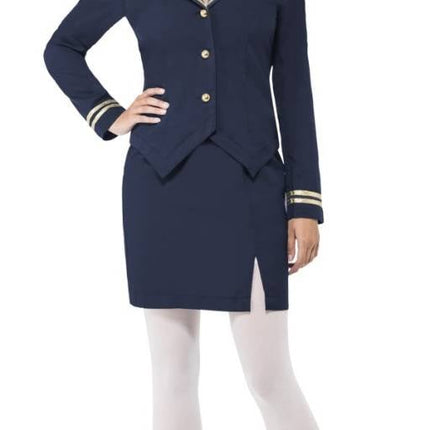 Feestbazaar Stewardessenpakje Airways