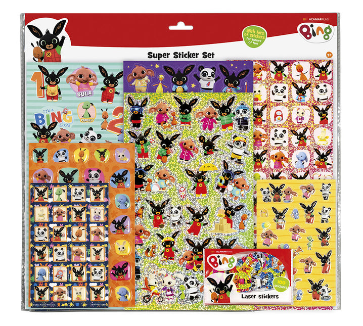Feestbazaar Stickerset Bing XL