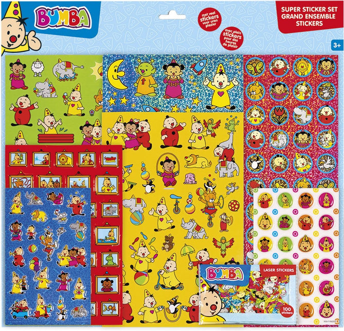 Feestbazaar Stickerset Bumba XL
