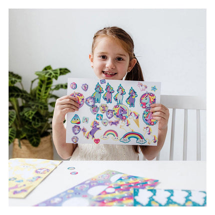 Feestbazaar Stickerset Unicorn XL