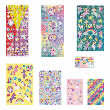 Feestbazaar Stickerset Unicorn XL