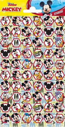 Feestbazaar Stickervel Mickey Mouse (60st)