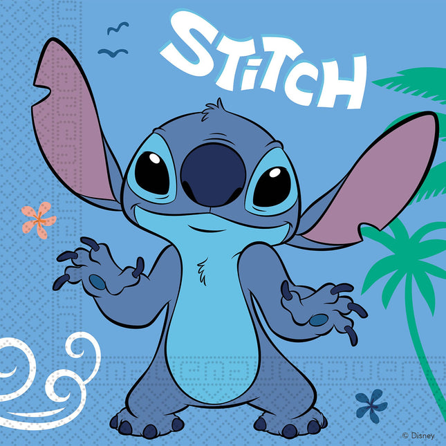 Feestbazaar Stitch Servetten 33cm (20st)