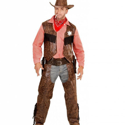 Feestbazaar Stoer Cowboy pak mannen