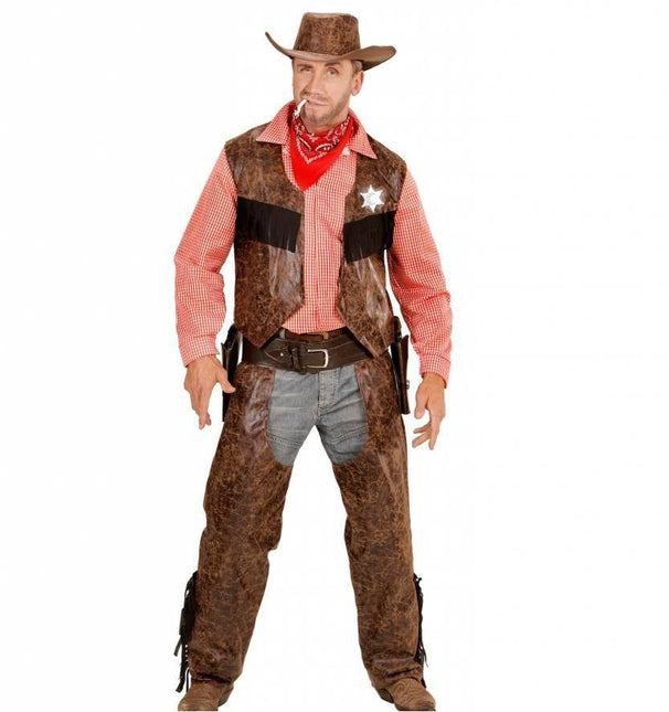 Feestbazaar Stoer Cowboy pak mannen