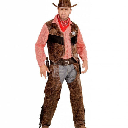 Feestbazaar Stoer Cowboy pak mannen