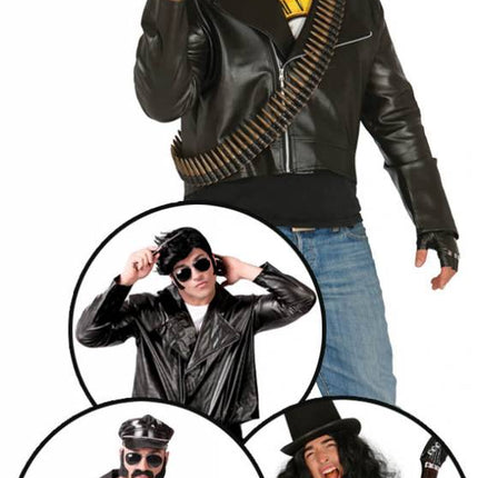 Feestbazaar Stoere biker jas