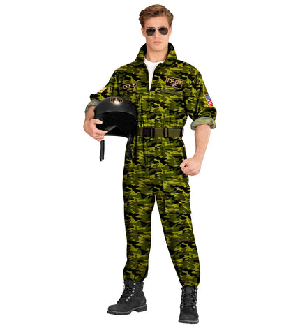 Feestbazaar Straaljager Piloot Topgun USA Heren