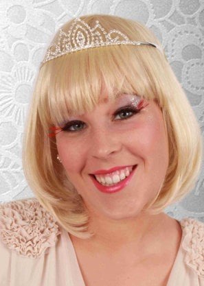 Feestbazaar Strass diadeem Maxima
