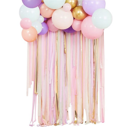 Feestbazaar Streamer Feestpakket Pastel