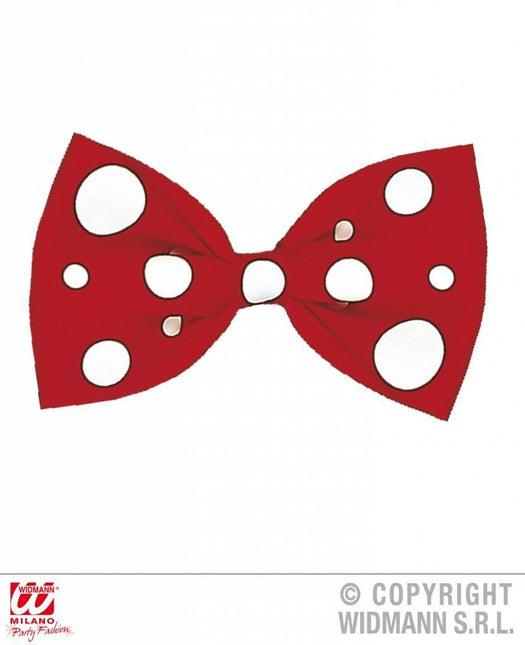 Feestbazaar Strik Clown rood