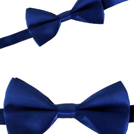 Feestbazaar Strik Satijn Blauw