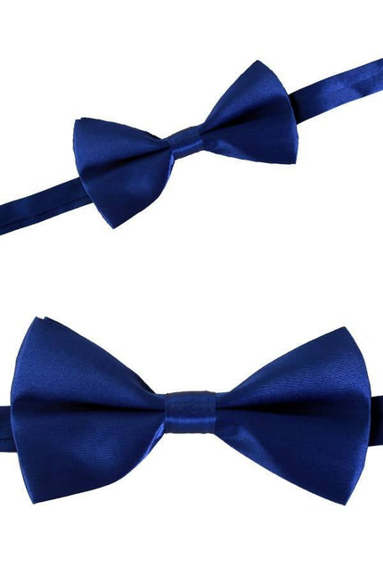 Feestbazaar Strik Satijn Blauw