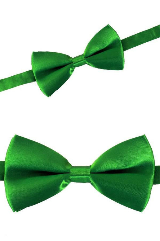 Feestbazaar Strik satijn groen