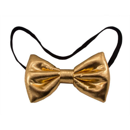 Feestbazaar Strikje Metallic Goud