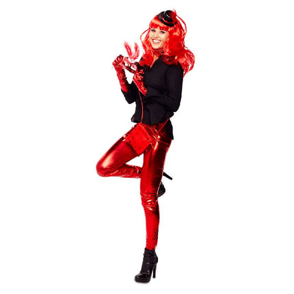 Feestbazaar Strikje Metallic Rood