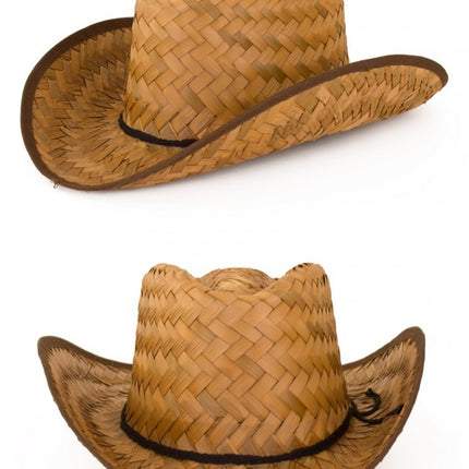 Feestbazaar Stro Cowboy hoed