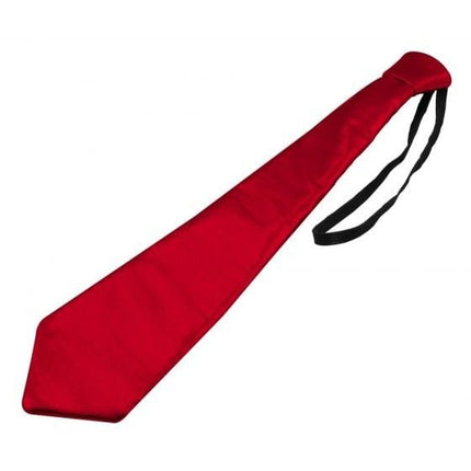 Feestbazaar Stropdas metalic rood