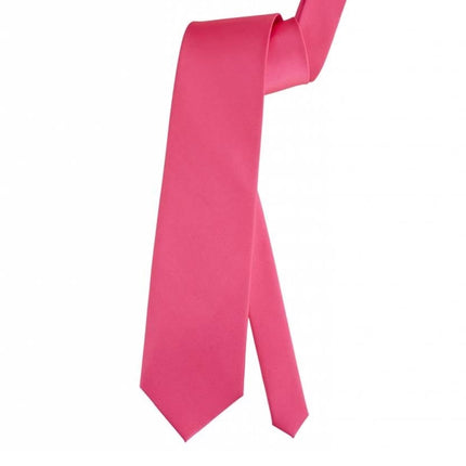 Feestbazaar Stropdas neon roze