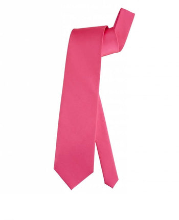 Feestbazaar Stropdas neon roze