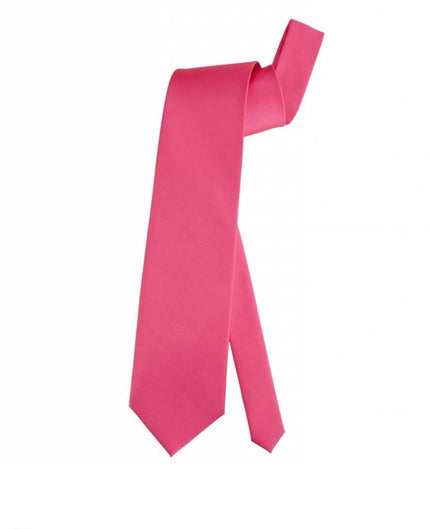 Feestbazaar Stropdas neon roze