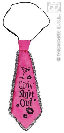 Feestbazaar Stropdas satijn 'girls night out'