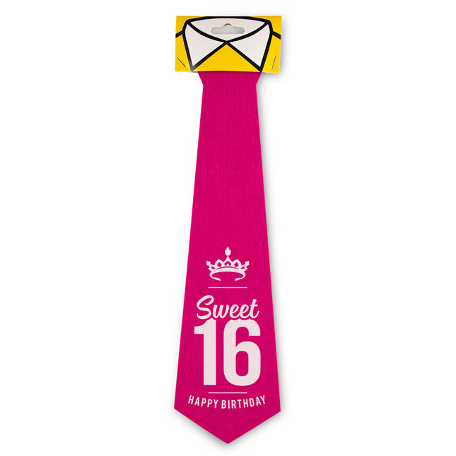 Feestbazaar Stropdas Sweet 16