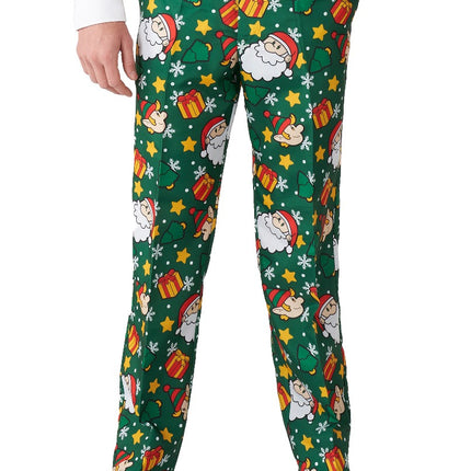 Feestbazaar Suitmeister Kerst Maatpak Santa Elves Groen