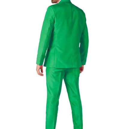 Feestbazaar Suitmeister Maatpak Solid Groen Heren