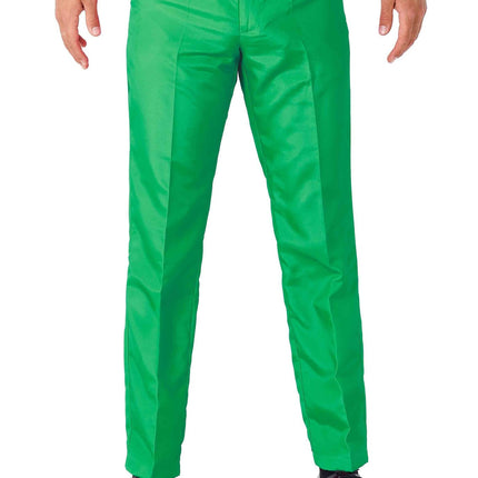 Feestbazaar Suitmeister Maatpak Solid Groen Heren