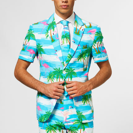 Feestbazaar Summer Flamingo suit