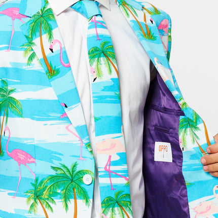 Feestbazaar Summer Flamingo suit