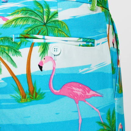 Feestbazaar Summer Flamingo suit