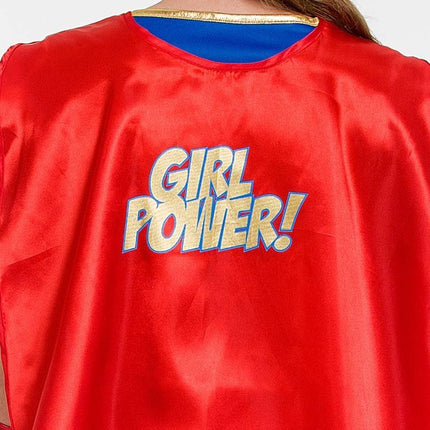 Feestbazaar Super Girl pakje meisje
