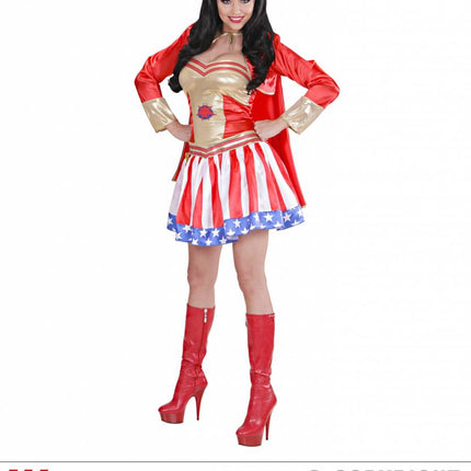 Feestbazaar Super Hero dames outfit