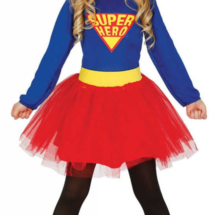 Feestbazaar Super Hero jurkje kind