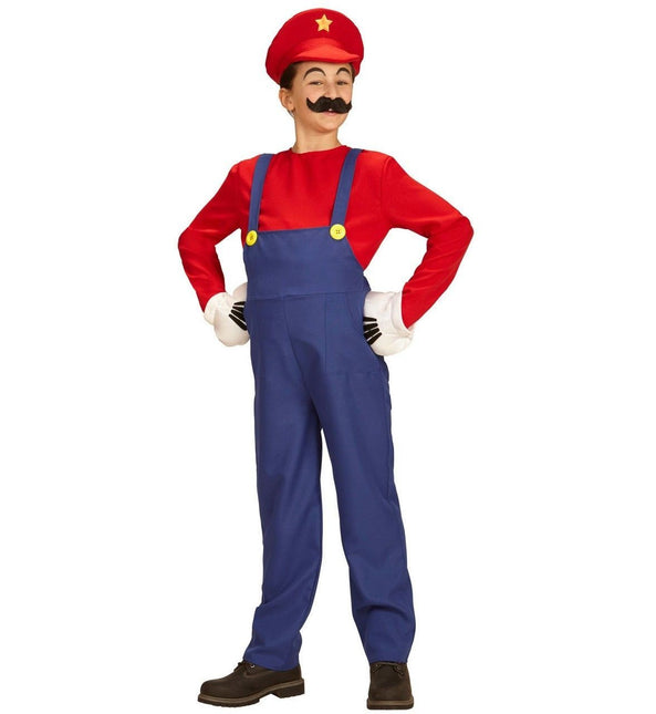 Feestbazaar Super Loodgieter Mario Kostuum Jongen