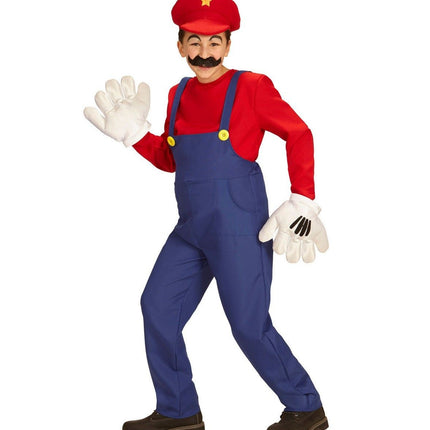 Feestbazaar Super Loodgieter Mario Kostuum Jongen