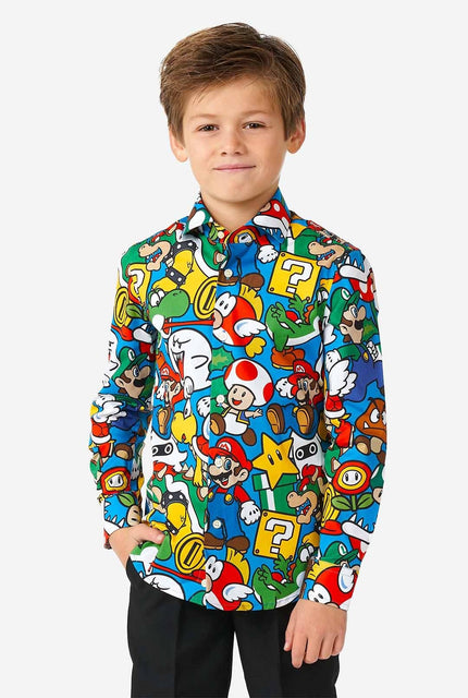 Feestbazaar Super Mario™ Kids Overhemd