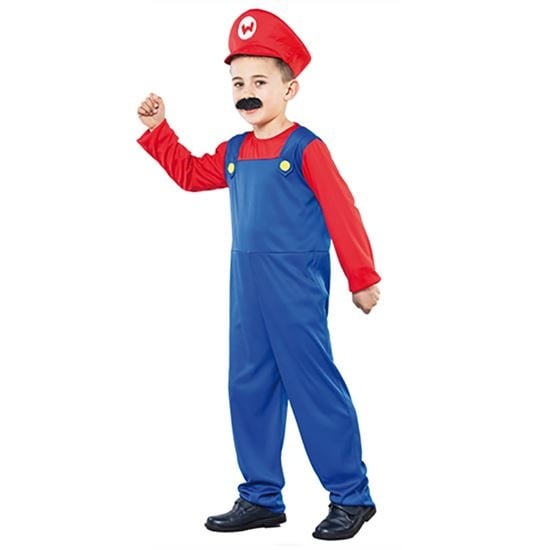 Feestbazaar Super Mario Loodgieter pakje kind