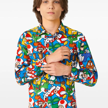 Feestbazaar Super Mario™ Overhemd Jongens