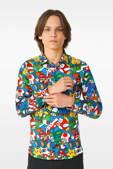 Feestbazaar Super Mario™ Overhemd Jongens