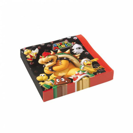 Feestbazaar Super Mario Servetten 20 stuks