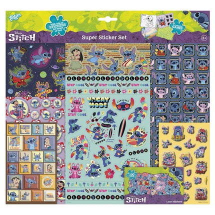 Feestbazaar Super Stickerset Stitch 500-delig