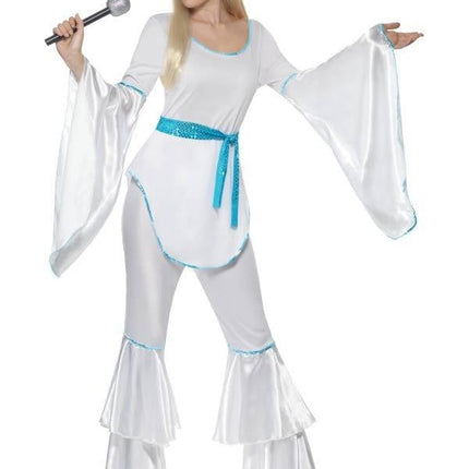 Feestbazaar Super Trooper Abba kostuum vrouw