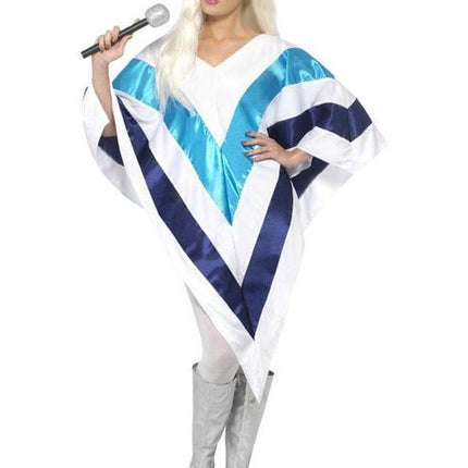 Feestbazaar Super Trooper Abba poncho