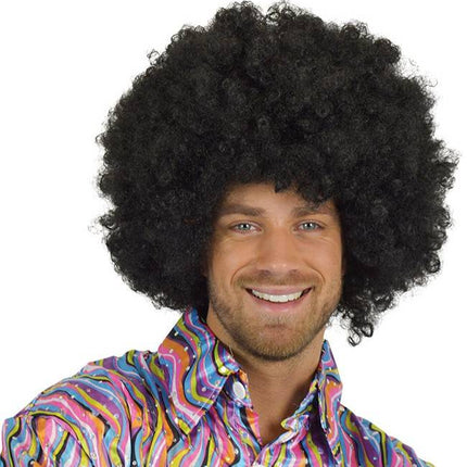 Feestbazaar Super zwarte Afropruik