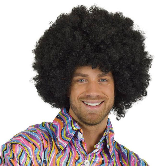 Feestbazaar Super zwarte Afropruik