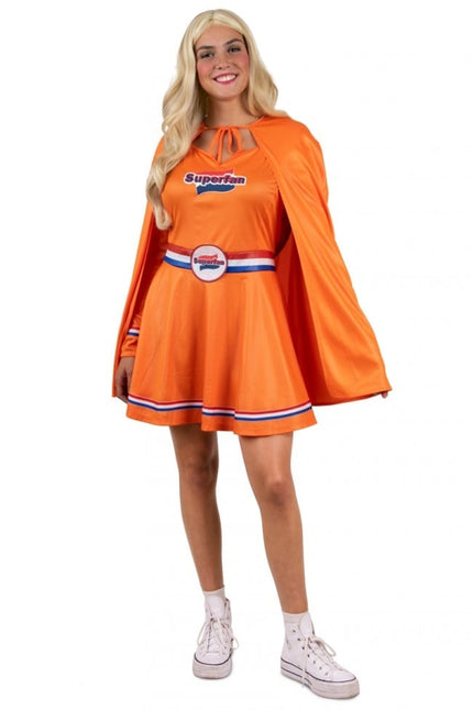 Feestbazaar Superfan Dame Oranje Holland